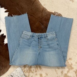 a.n.a Light Blue Wide Leg Jeans